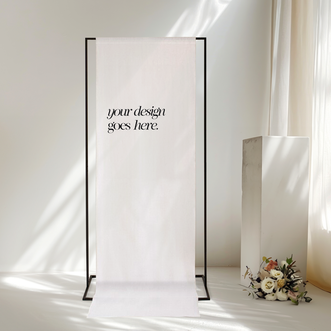 Linen Welcome Sign Printing