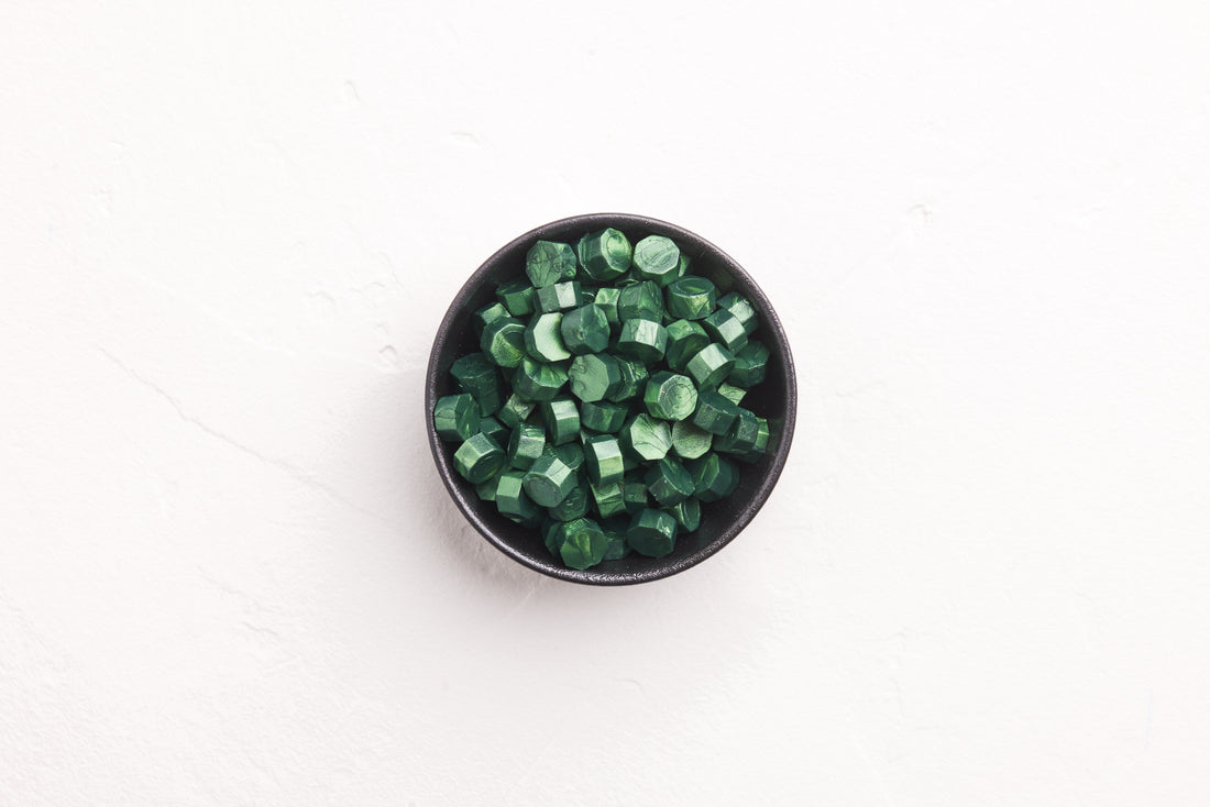 Emerald Wax Beads