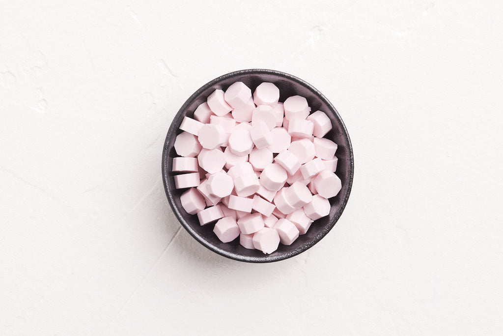 Pale Pink Wax Beads